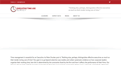 Desktop Screenshot of executivetimeuse.org